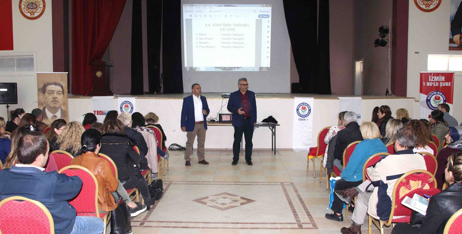 Eğitim-Bir-Sen İzmir 1 Nolu Şubesi, 21 Nisan 2019 tarihinde yapılması