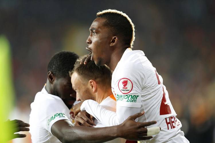 Galatasaray Finalde Galatasaray, Ziraat Türkiye Kupası Yarı Final ikinci maçında Evkur Yeni