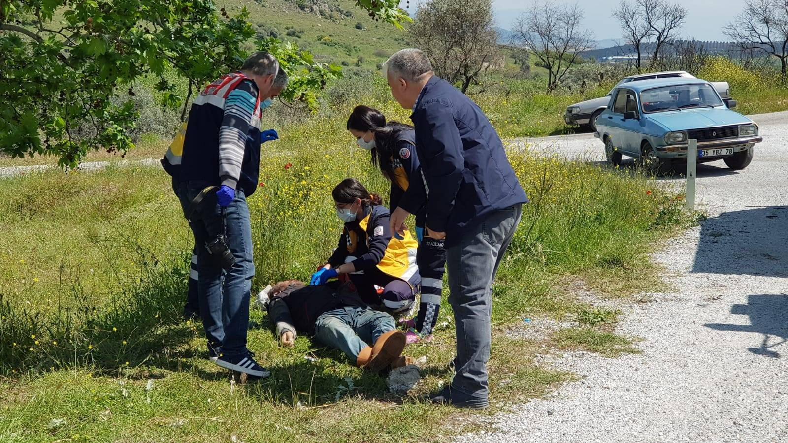 Koyun otlatan çoban, yol kenarında ölü olarak bulundu. Tire’de yaşayan
