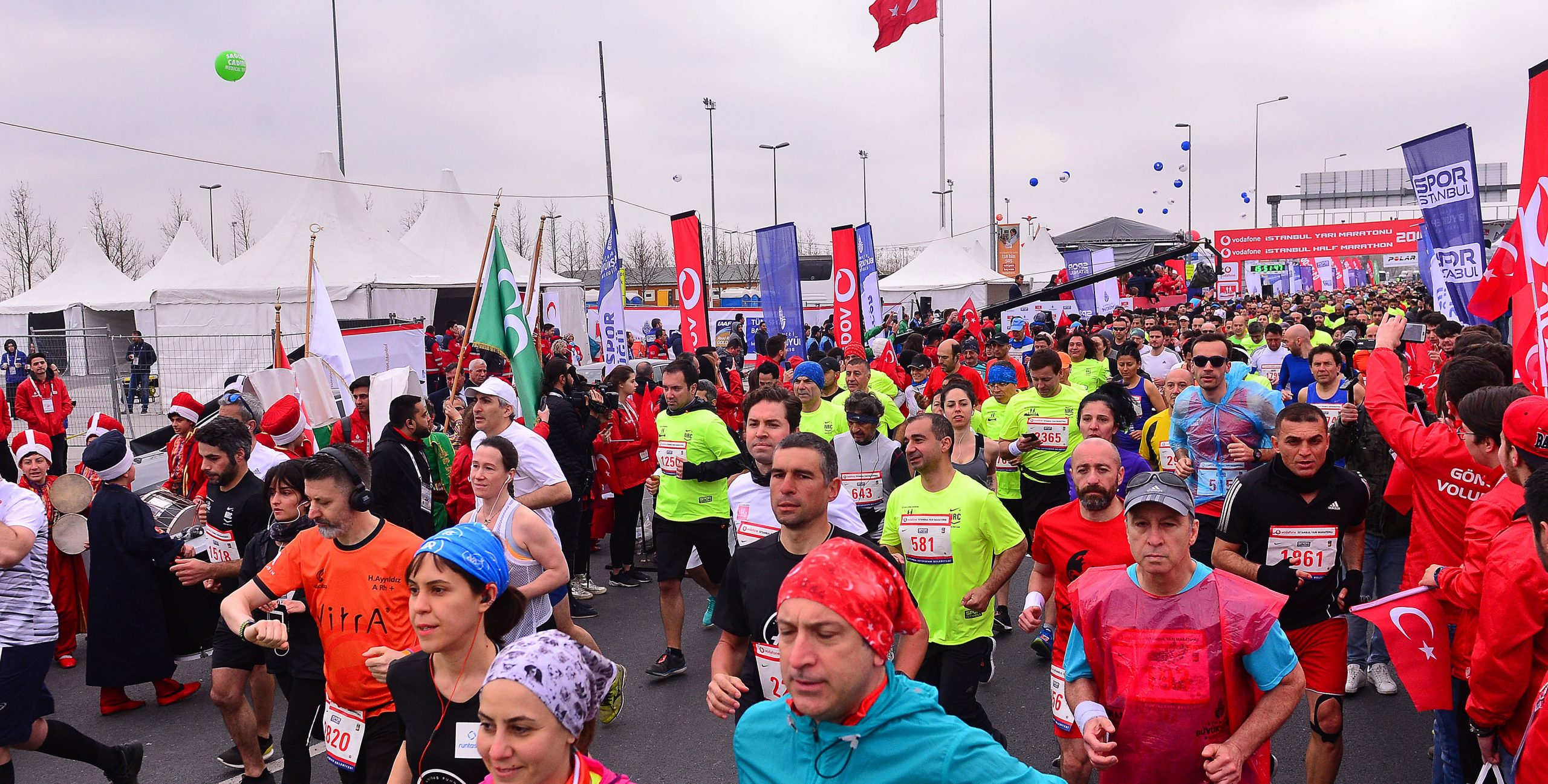 Vodafone İstanbul Yarı Maratonu 7 Nisan Pazar günü 14. kez
