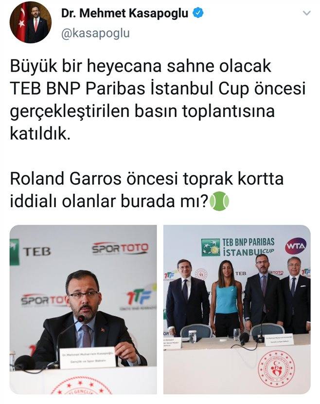 Bu yıl on ikincisi düzenlenen TEB BNP Paribas İstanbul Cup’ın