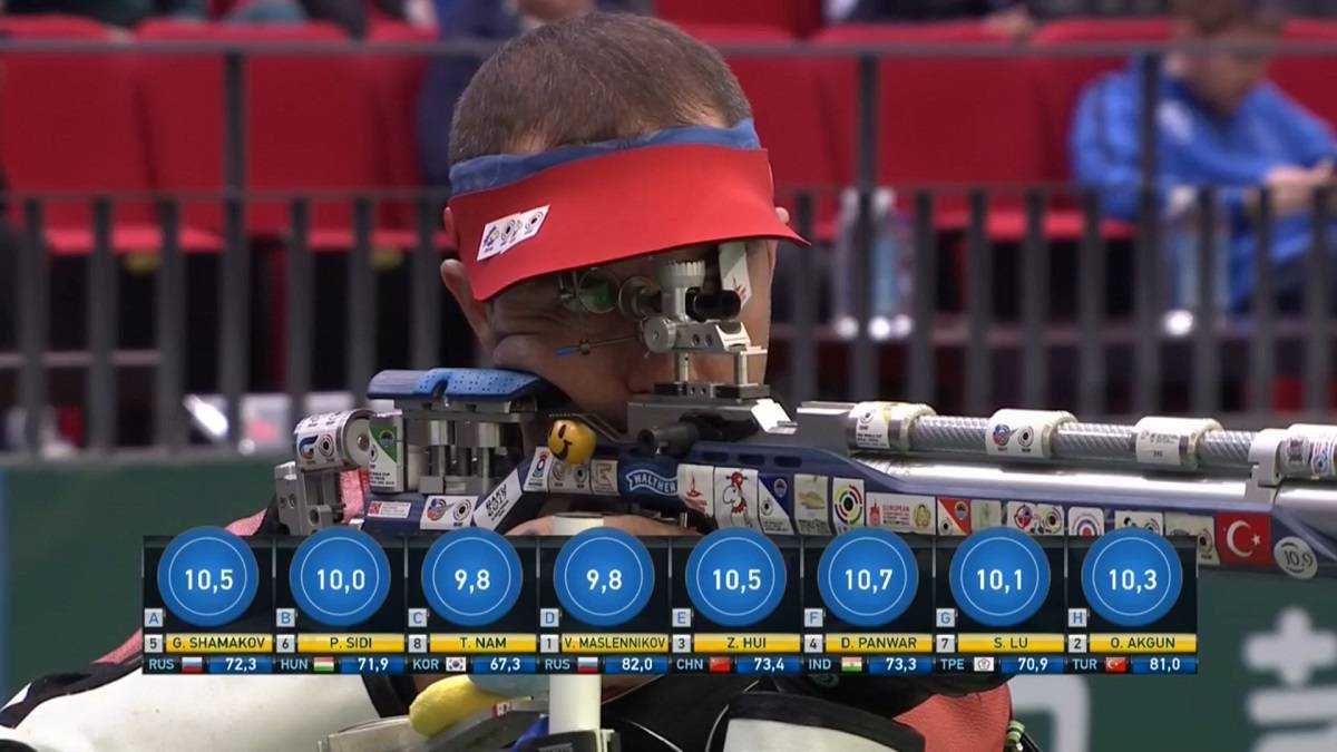 Çin’de gerçekleştirilen Havalı ve Ateşli Silahlar Dünya Kupasında günün müsabakaları