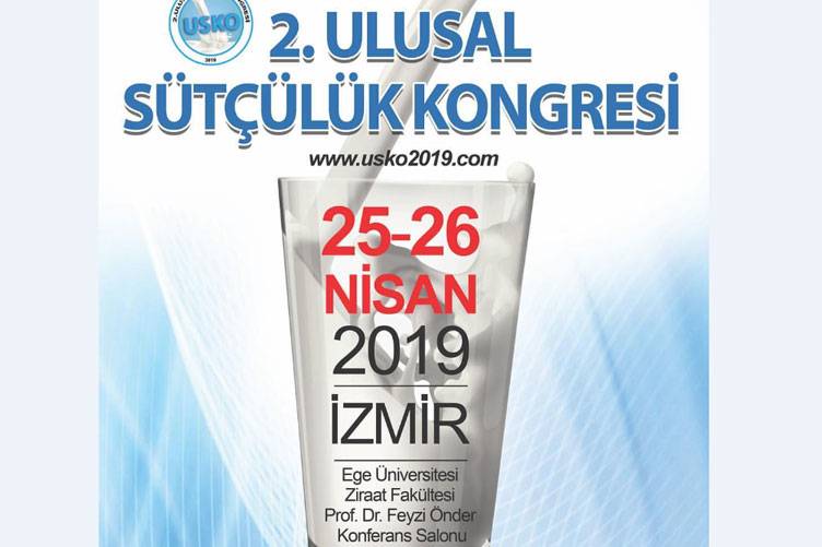 2. Ulusal Sütçülük Kongresi İzmir’de Yapılacak Bu yıl ikincisi düzenlenecek olan Ulusal Sütçülük Kongresi’nde süt bilimi