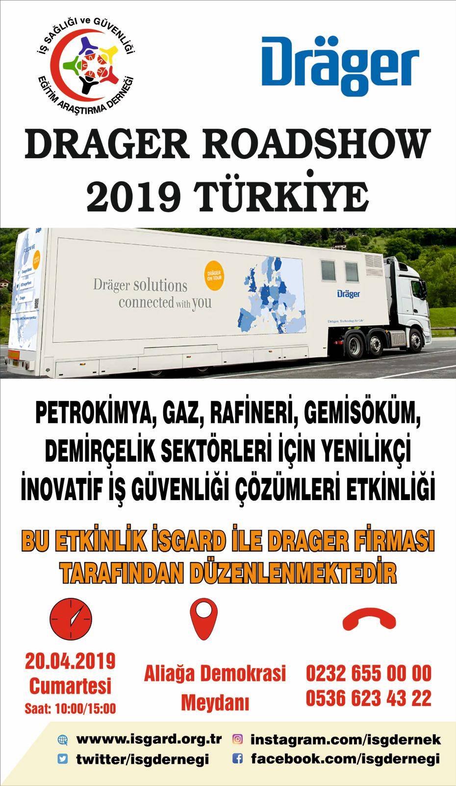 İş Sağlığı ve Güvenliği Eğitim Araştırma Derneği (İSGARD) ile Draeger