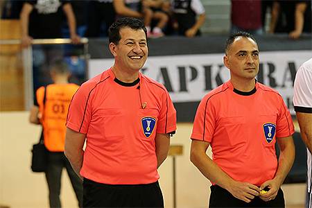 Uluslararası Hakem çifti Kürşad Erdoğan ve İbrahim Özdeniz’e Şampiyonlar Ligi