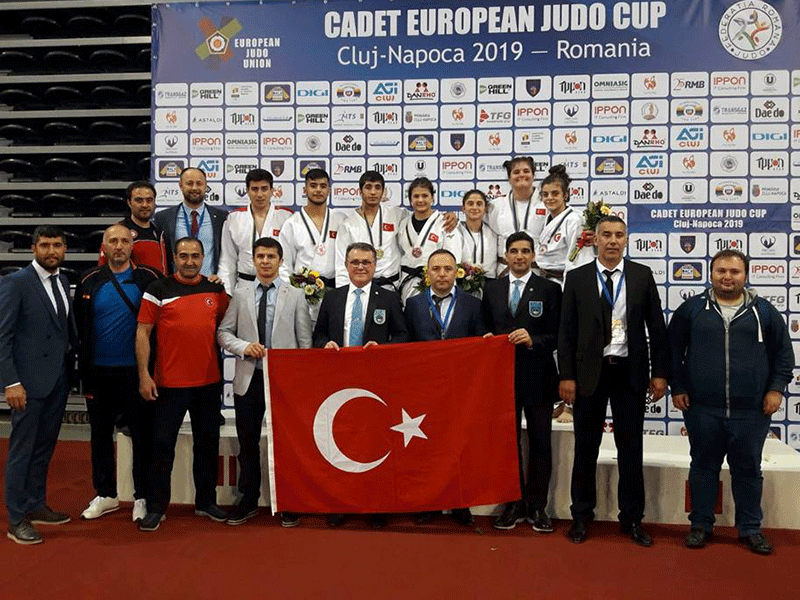 Ümitler Avrupa Kupası’nın yapıldığı Romanya’nın Cluj-Napoca kentinde judokalar son gün,