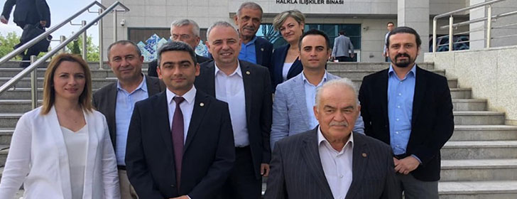Manisa, Aydın ve Denizli’deki Sivil Toplum Örgütleri temsilcileri, mecliste grubu