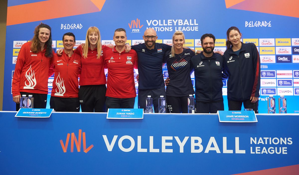 Uluslararası Voleybol Federasyonu (FIVB) tarafından düzenlenen Voleybol Milletler Ligi’nde yer