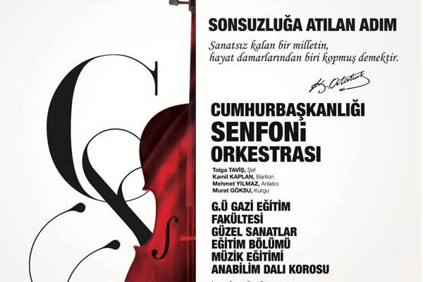 Cumhurbaşkanlığı Senfoni Orkestrası, Cumhuriyetin kurucusu Gazi Mustafa Kemal Atatürk’ün Samsun’a