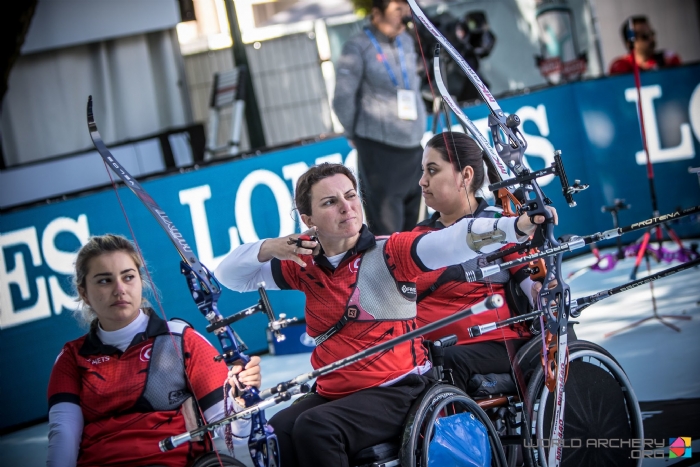 Hollanda’nın Hertogenbosch şehrinde düzenlenen Para Okçuluk Dünya Şampiyonası’nın son gününde