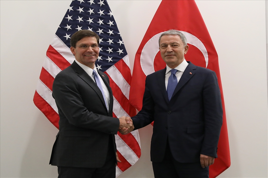 Millî Savunma Bakanı Hulusi Akar, ABD Savunma Bakan Vekili Mark