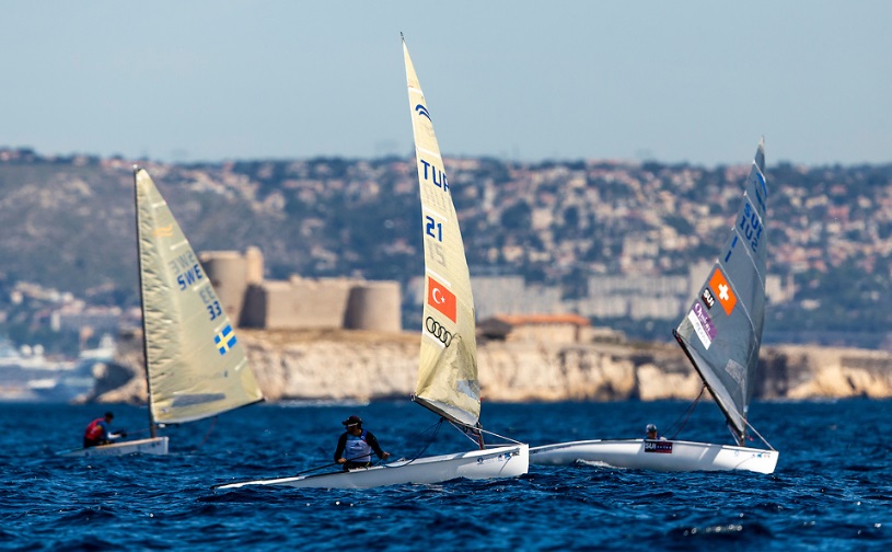 Türkiye Yelken Federasyonu işbirliğince, Marsilya-Fransa’da düzenlenen 2019 Hempel Dünya Kupası