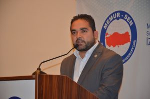 Sağlık-Sen İzmir 2 Nolu Şube Başkanı Ekrem Özdemir, Memur Sen’in