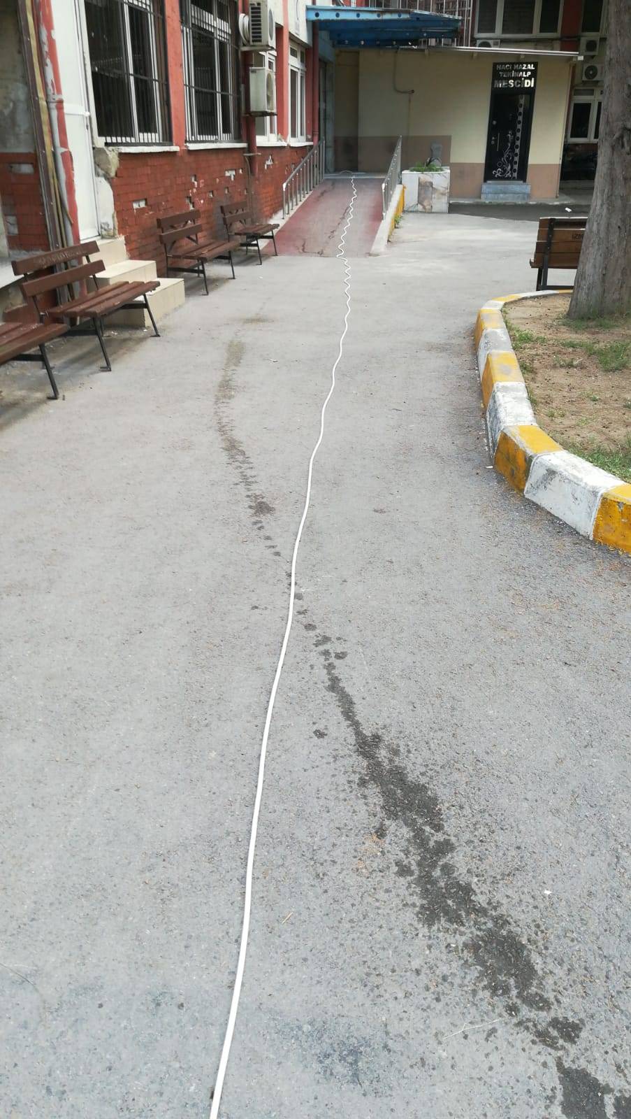 Sabah saatlerinden itibaren elektrik kesintisinin yaşandığı İZMİR Alsancak Devlet Hastanesi’nde