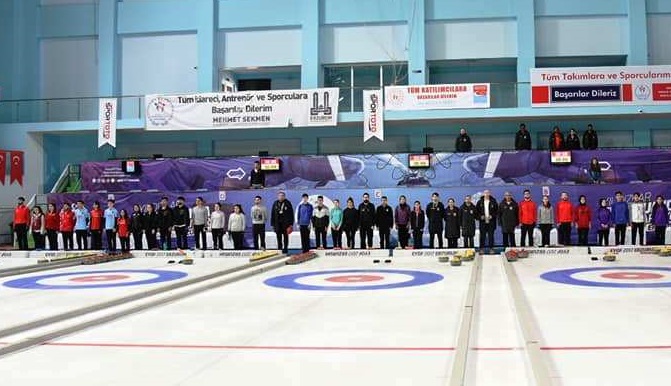 Türkiye Curling Karışıklar Takım Şampiyonası bugün itibariyle 23 takımdan yaklaşık