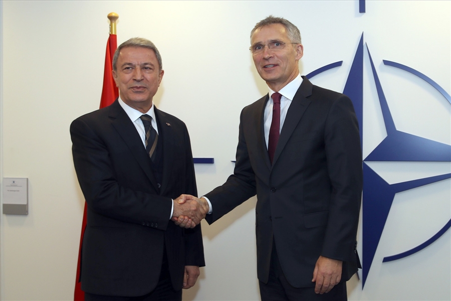 Milli Savunma Bakanı Hulusi Akar, NATO Genel Sekreteri Jens Stoltenberg