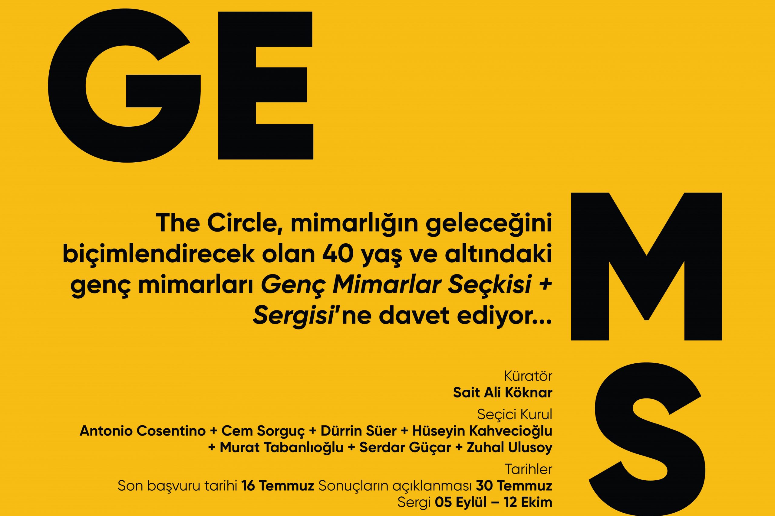 The Circle tarafından Türkiye’nin yaratıcı genç mimarlarının katılımı için açık