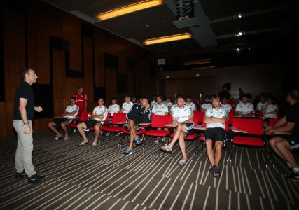 Yeni sezon hazırlıklarını Riva Hasan Doğan Tesisleri’nde sürdüren Beşiktaş Futbol