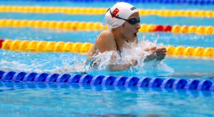 Fenerbahçe Kulübü sporcusu ve milli yüzücü Deniz Ertan, Bakü’de düzenlenen