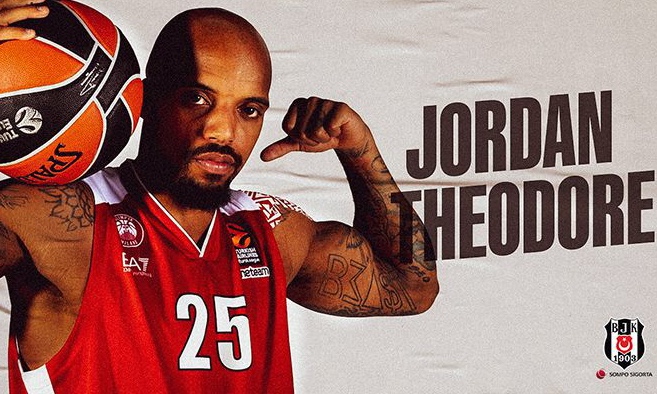 Beşiktaş Sompo Sigorta Takımı, Birleşik Amerikalı basketbolcu Jordan Theodore’u kadrosuna