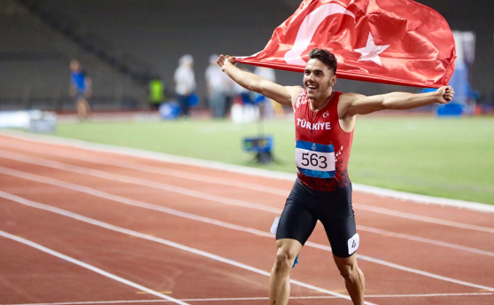 Azerbaycan’ın başkenti Bakü’de düzenlenen 15. Avrupa Gençlik Olimpik Yaz Festivali’nde