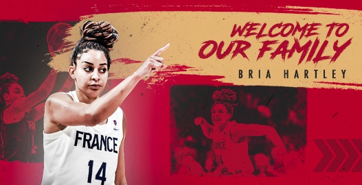 Bria Hartley Galatasaray’da Galatasaray Kadın Basketbol Takımı yeni sezon transfer çalışmaları kapsamında Bria