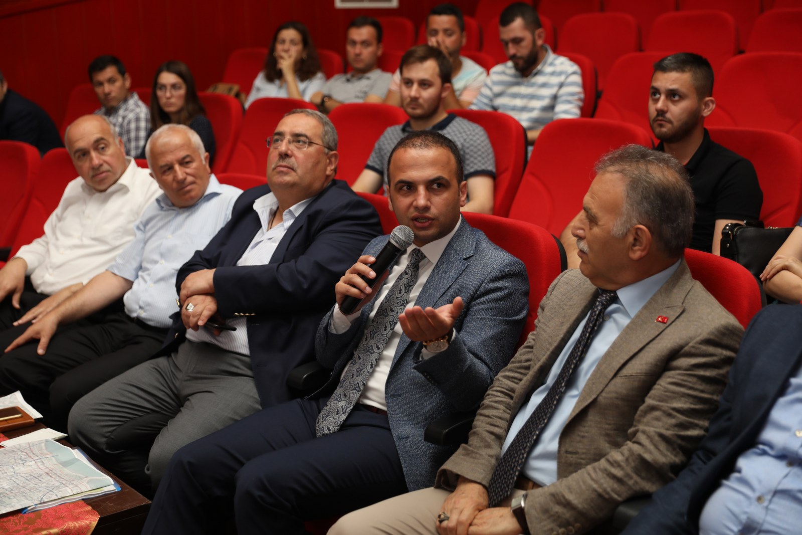 Ordu Büyükşehir Belediyesi tarafından Fatsa’da yapılacak olan yatırımların konuşulduğu koordinasyon