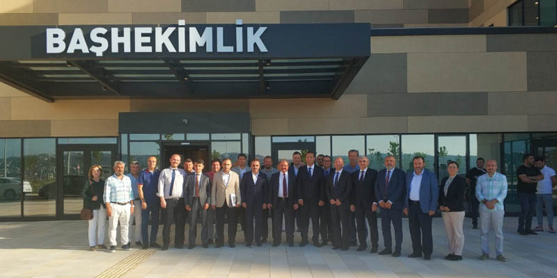 Türkiye’nin 10. şehir hastanesi olan Bursa Şehir Hastanesi’nde hasta kabulü