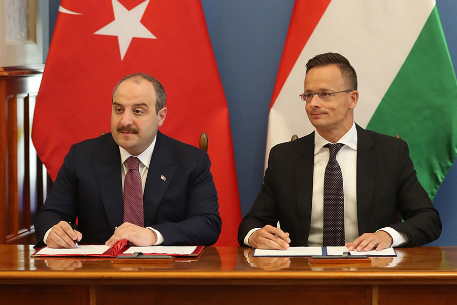 Sanayi ve Teknoloji Bakanı Mustafa Varank, Macaristan ile taşımacılıkta uygulanan