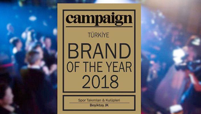 Yılın Spor Markası Ödülü Beşiktaş’a Ülkemizin en prestijli ödülleri arasında gösterilen Campaign Agency & Brand