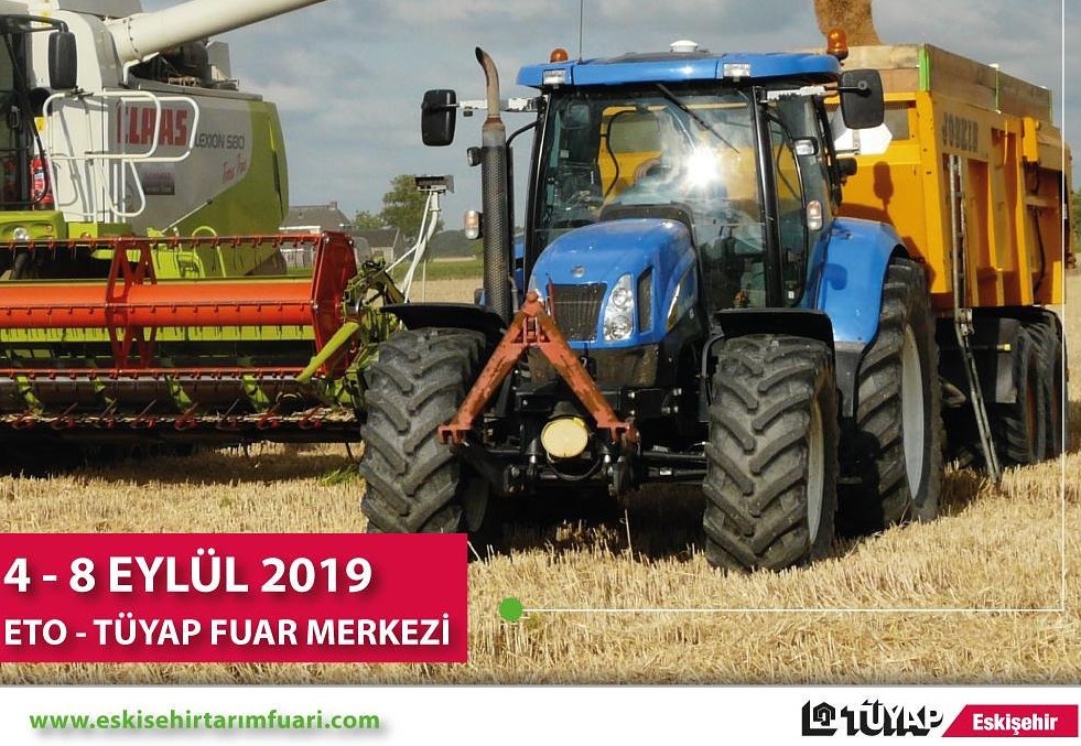 Eskişehir Tarım 2019 Tarım, Hayvancılık ve Teknolojileri Fuarı 4-8 Eylül