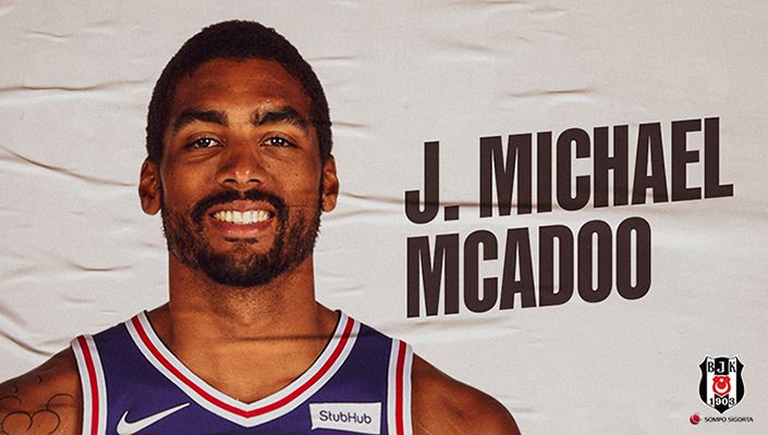 Beşiktaş Sompo Sigorta Takımı NBA patentli basketbolcu James Michael Mcadoo’yu