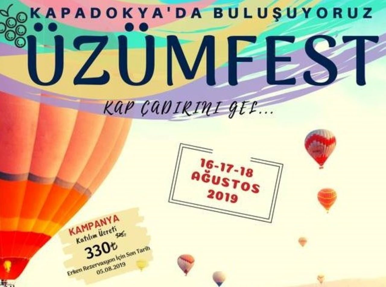 Katılımcılarına farklı bir kamp deneyimi sunacak olan ÜzümFest 16-18 Ağustos