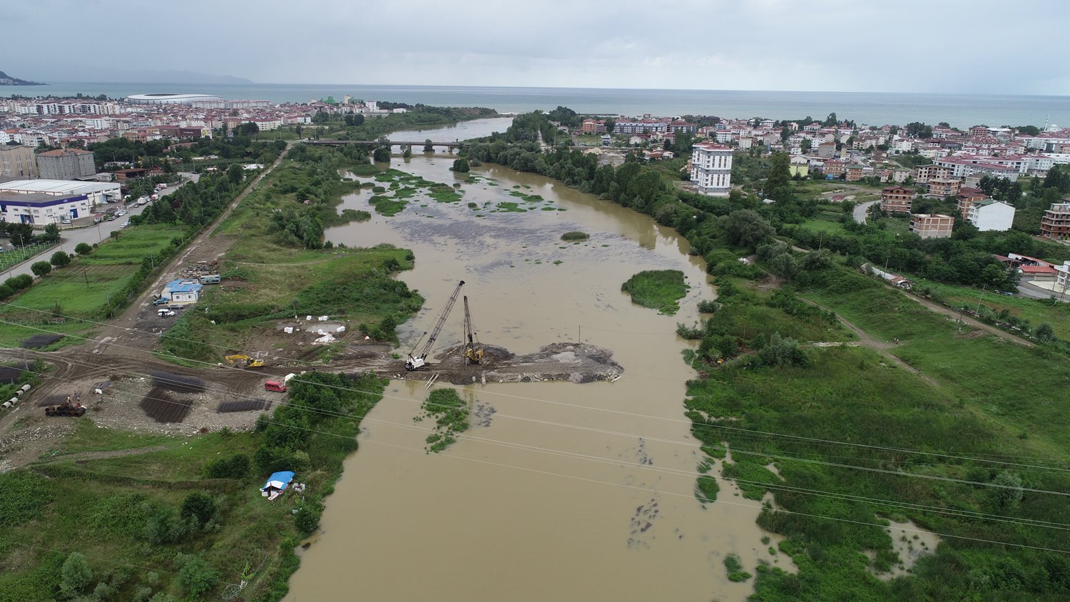 Ordu Büyükşehir Belediyesi’nin girişimleriyle Karadeniz sahil yolu üzerinde bulunan Melet