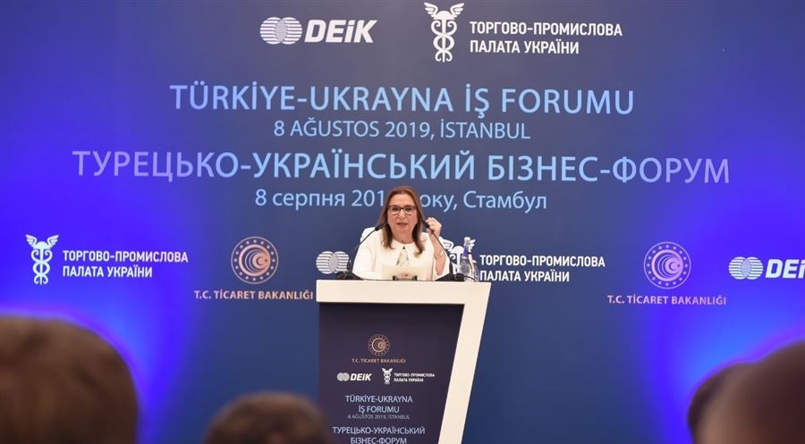 Ticaret Bakanı Ruhsar Pekcan, Ukrayna’nın Türk müteahhitler için önemli fırsatlar