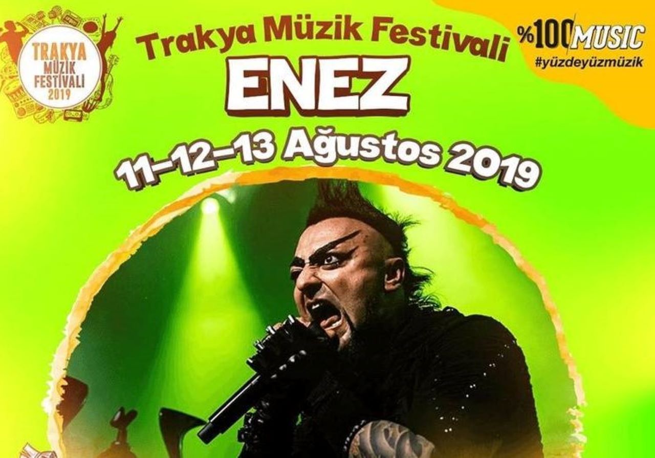 11-13 Ağustos tarihleri arasında düzenlenecek Enez Trakya Müzik Festivali Hayko