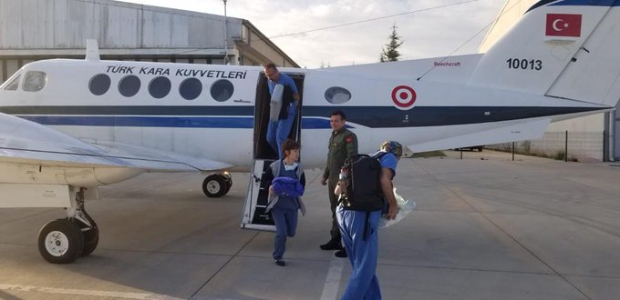 Ankara’da organ nakli bekleyen bir vatandaş için Kara Kuvvetleri’ne ait
