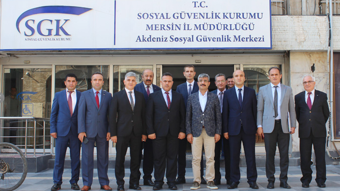 Sosyal Güvenlik Kurumu (SGK) Başkanı Dr. Mehmet Selim Bağlı, kayıt