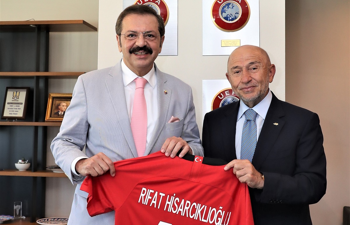Türkiye Odalar ve Borsalar Birliği (TOBB) Başkanı M. Rifat Hisarcıklıoğlu,
