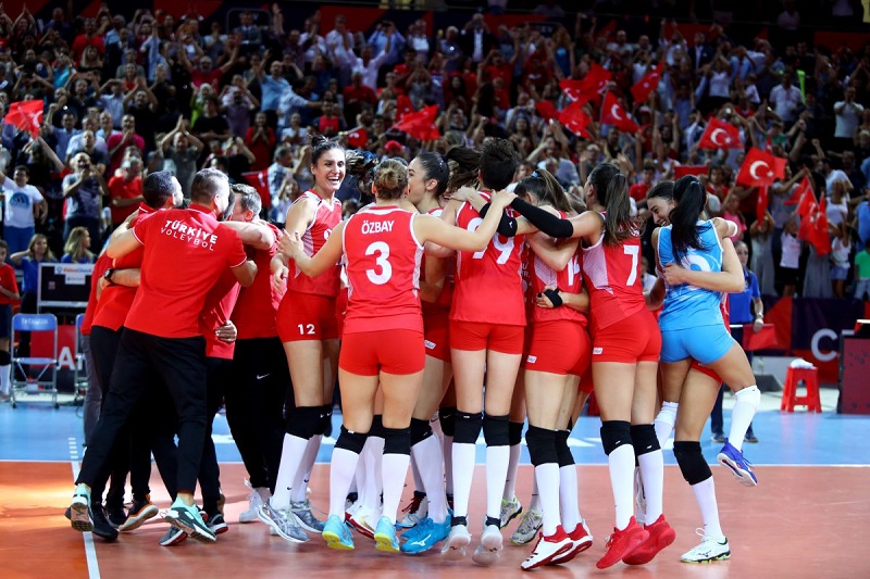 Voleybol Milletler Ligi’nde mücadele edecek A Milli Kadın Voleybol Takımımızın