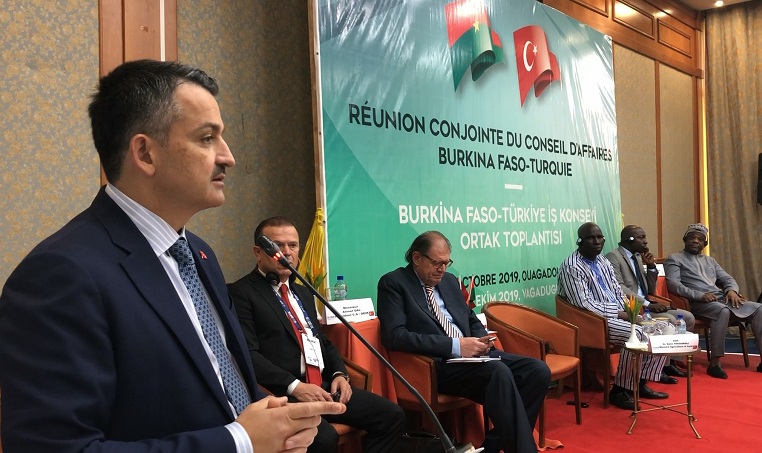 Tarım ve Orman Bakanı Dr. Bekir Pakdemirli, Burkina Faso’da, eş