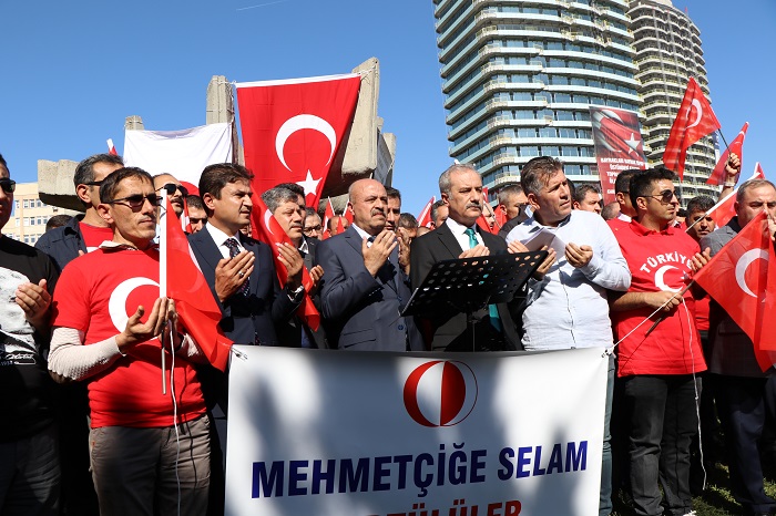 “Cumhuriyete ve Bayrağımıza Sahip Çıkıyoruz” Türk Eğitim-Sen Genel Merkezi, 23 Ekim 2019 tarihinde Ankara 1