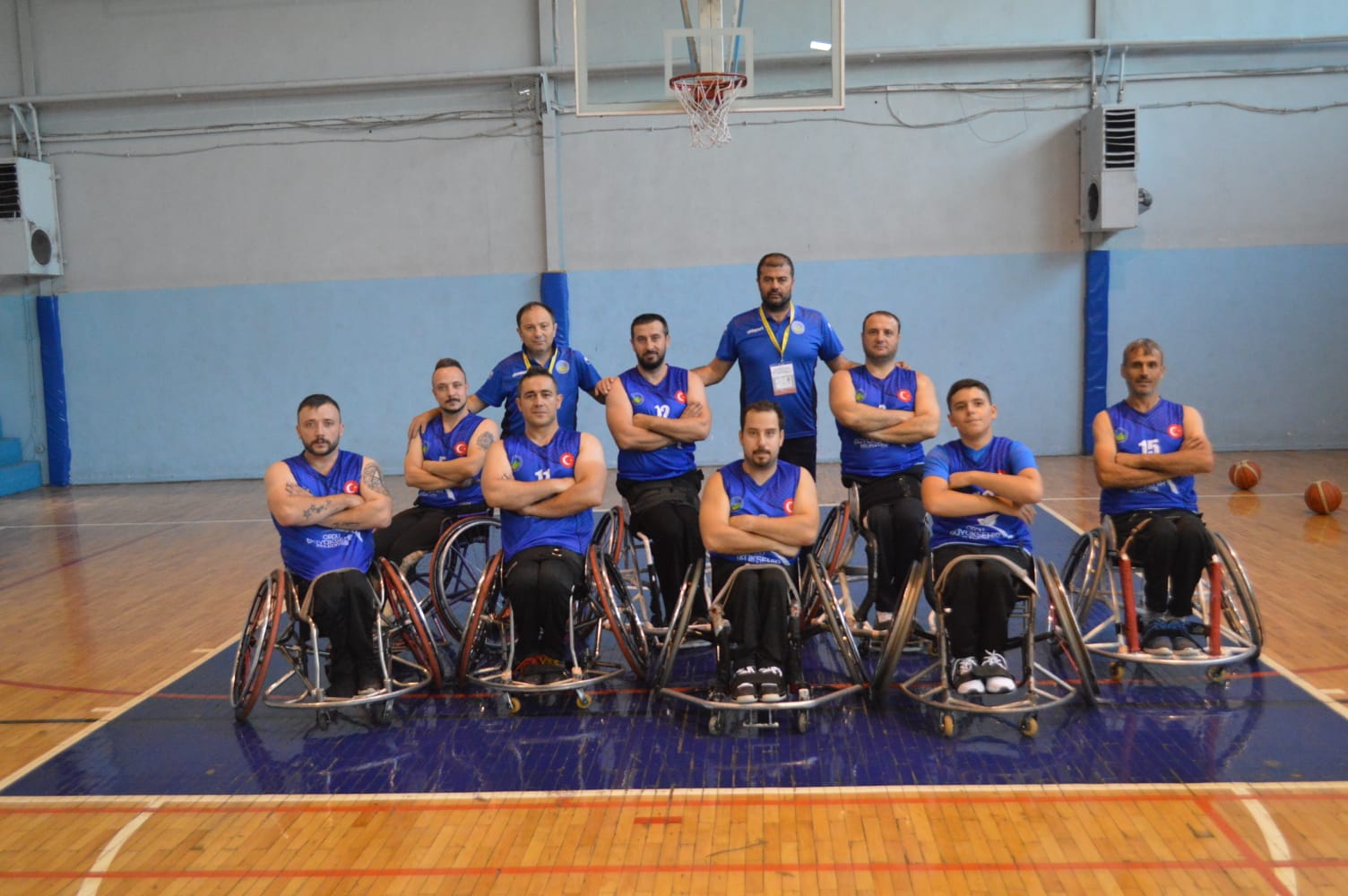 Ordu, Tekerlekli Sandalye Basketbolunda Sezonun İlk Galibiyetini Aldı Ordu Büyükşehir Belediyesi Spor Kulübü Tekerlekli Sandalye Basketbol takımı deplasmanda
