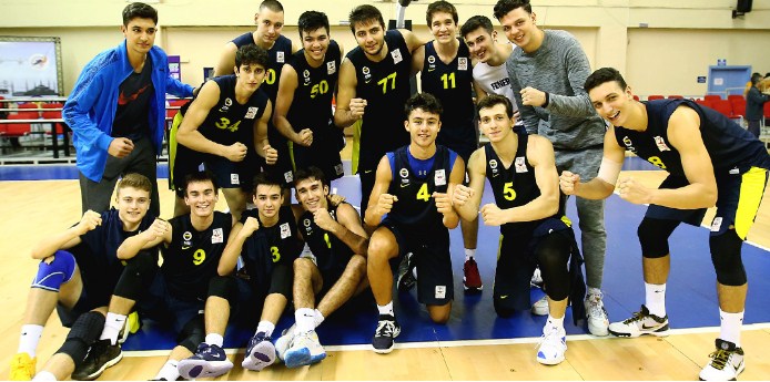 Galatasaray 60-80 Fenerbahçe Beko Fenerbahçe Beko Genç Erkek Basketbol Takımı, Basketbol Gençler Ligi Normal
