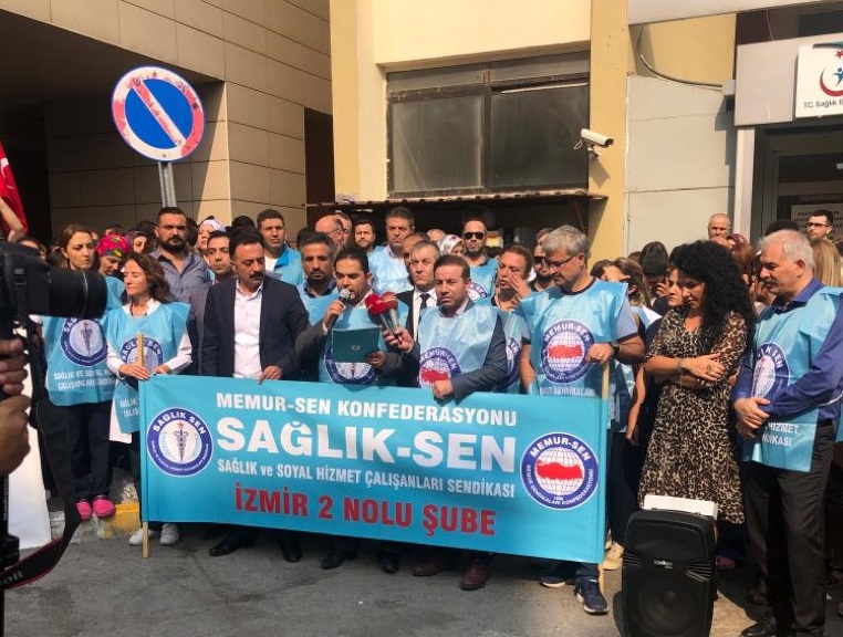 Özdemir’den Bakanlığa Çağrı Bir hastası tarafından jiletle saldırıya uğrayan ve boğazından yaralanan İzmir