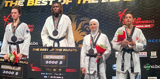 Milli Taekwondocu Nur Tatar Askari, Grand Prix 3. Seri Müsabakaları’nın