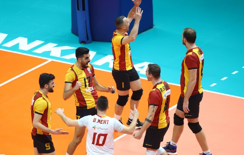 2019 Spor Toto Erkekler Şampiyonlar Kupası mücadelesinde Galatasaray HDI Sigorta,