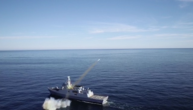 ATMACA Güdümlü Mermisi Atışı, TCG KINALIADA Korvetimizden Başarılı Şekilde Yapıldı Millî olarak ROKETSAN A.Ş. mühendislerince hedef su üstü platformlarına karşı