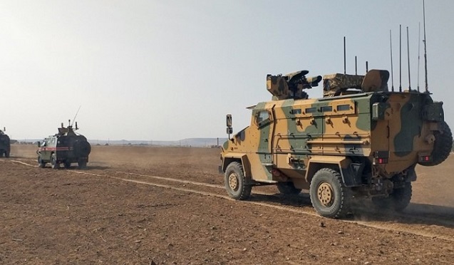 Türk ve Rus askeri unsurlarının, İHA’ların da iştirakiyle Fırat’ın doğusundaki