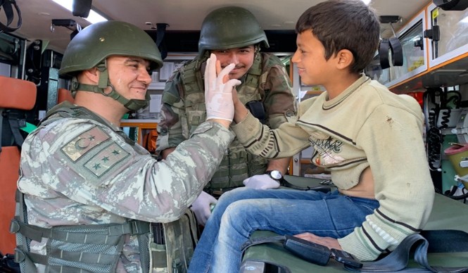 Terör örgütü PKK/YPG’yi Tel Abyad ve Rasulayn’dan temizleyen Kahraman askerlerimiz,